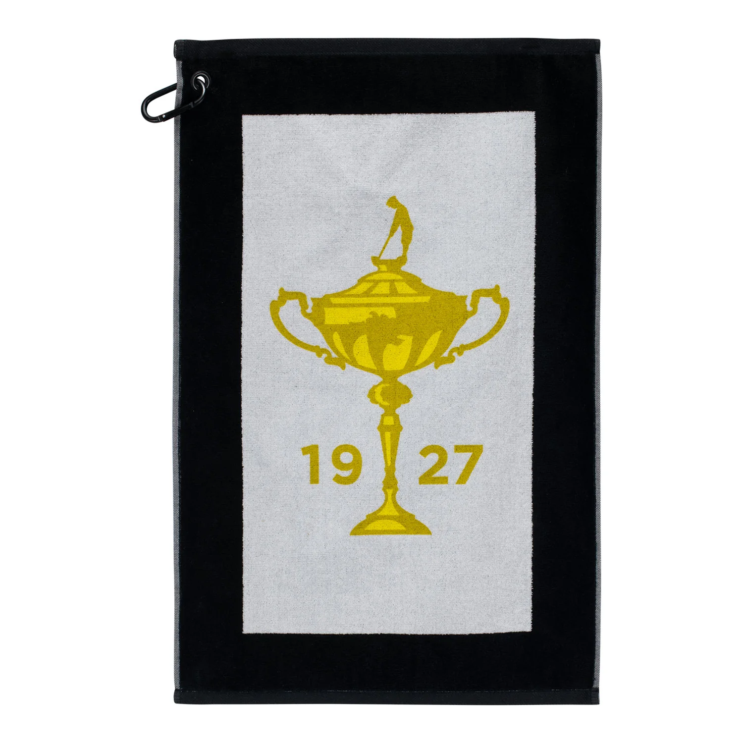 Dynamic 1927 Trophy Hi-Def Edge Towel in Black