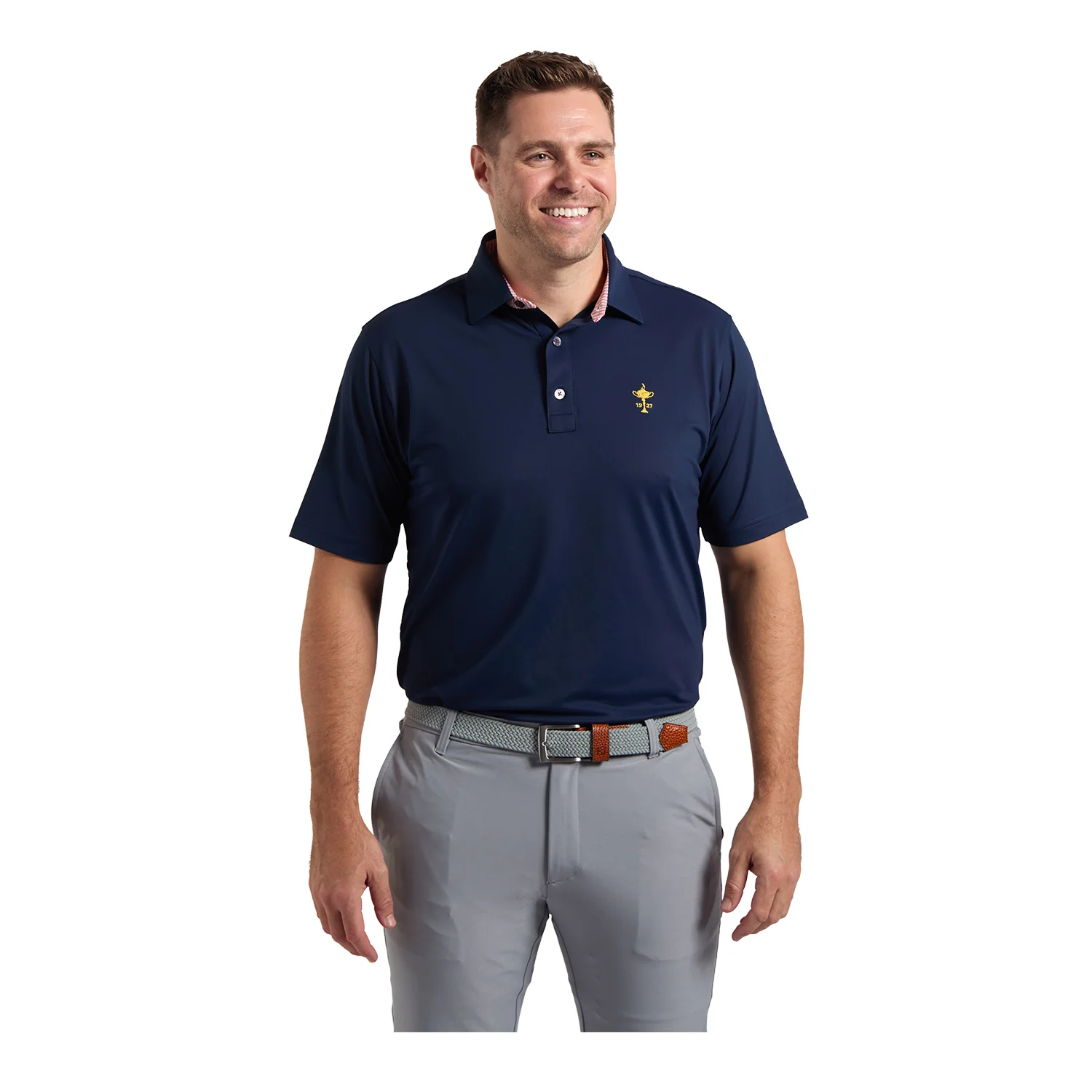 FootJoy 1927 Trophy Solid Polo in Navy
