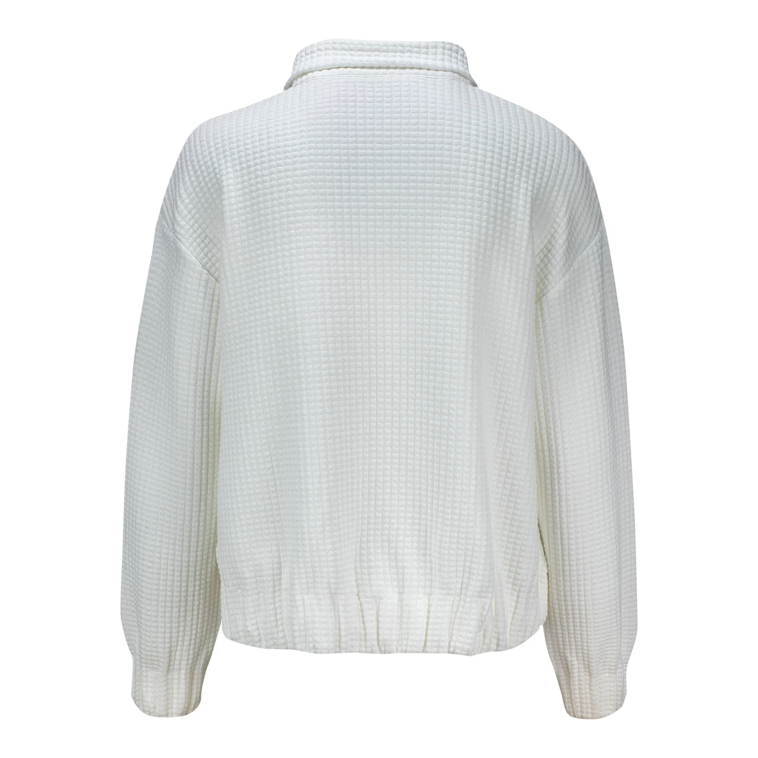 Peter Millar 2025 Ryder Cup Women's Flora Jacquard Full Zip in Soft White