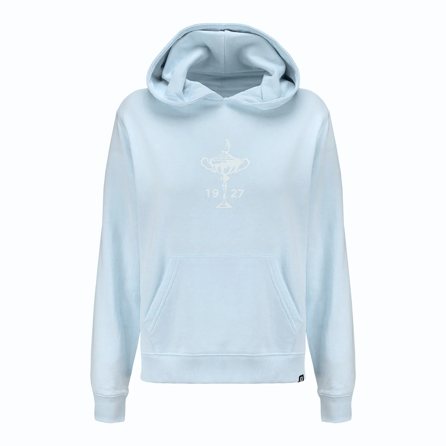 FootJoy 1927 Trophy Women's Hooded Sweatshirt in Light Blue