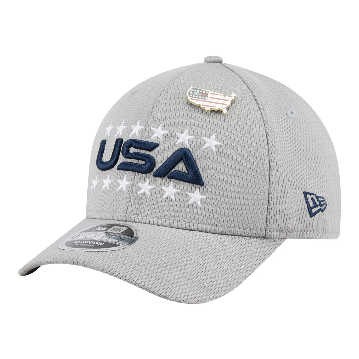 New Era 2025 Ryder Cup Ladies Team Uniform Friday Hat in Light Grey