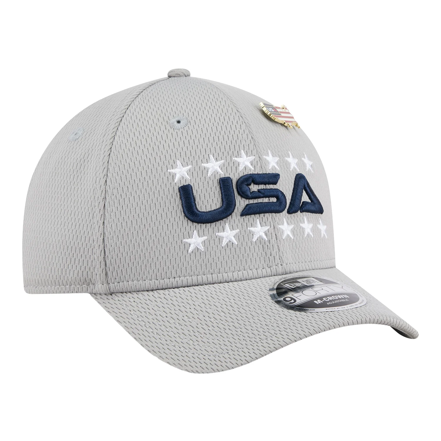 New Era 2025 Ryder Cup Ladies Team Uniform Friday Hat in Light Grey