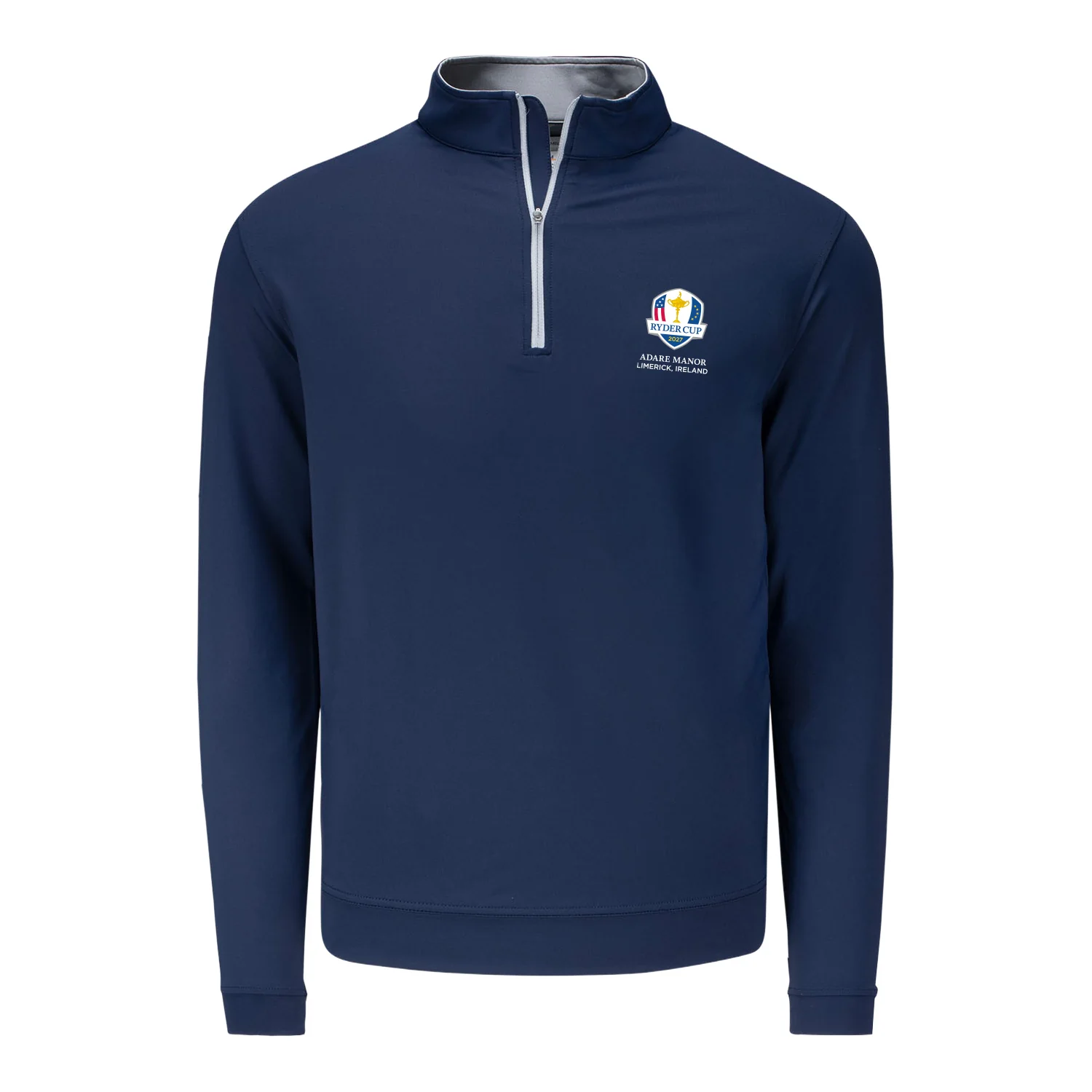 Peter Millar 2027 Ryder Cup Perth Quarter Zip in Navy