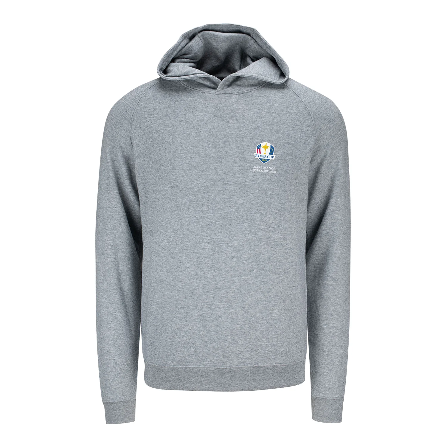 Holderness & Bourne 2027 Ryder Cup Lawson Hoodie in Heather Grey