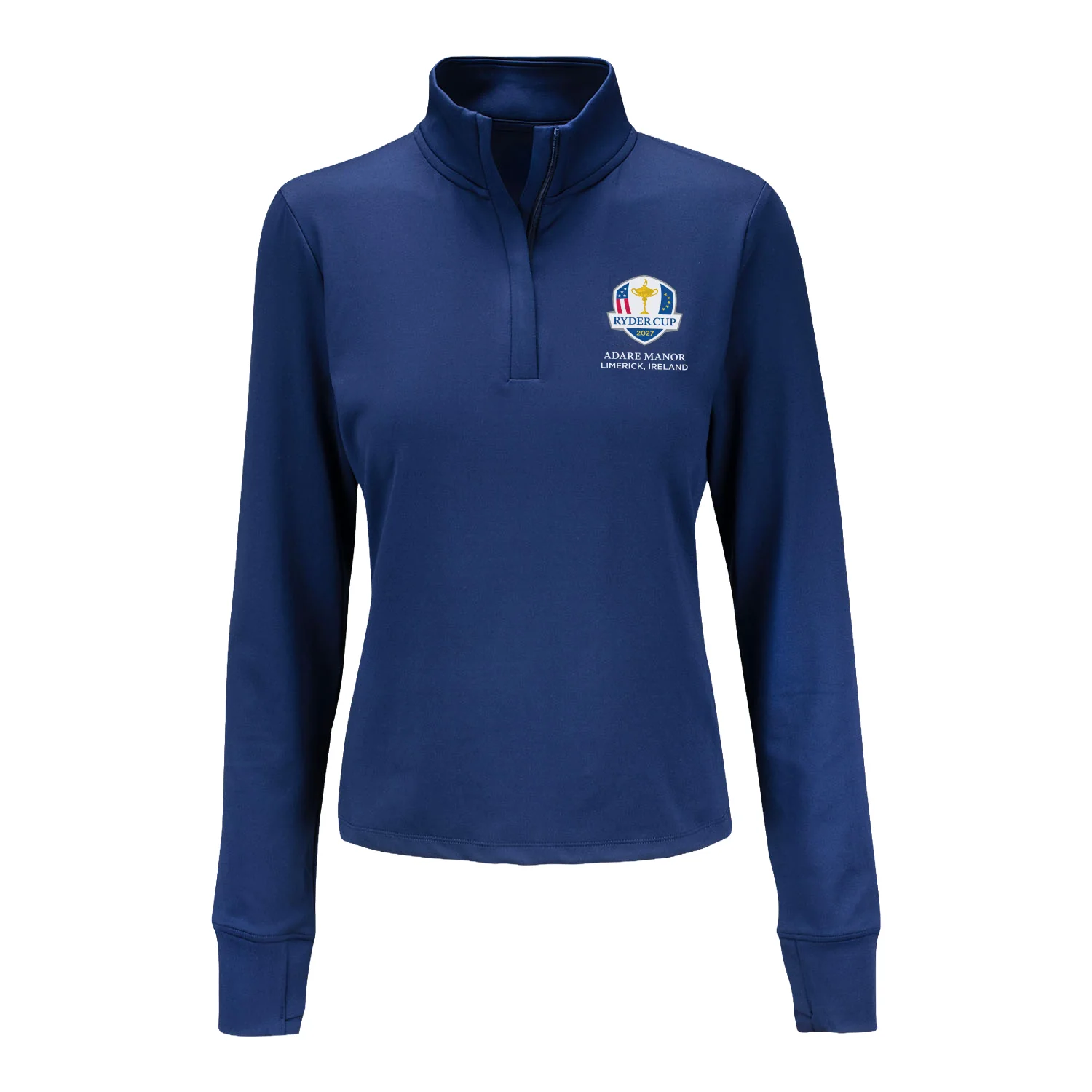 Under Armour 2027 Ryder Cup Women's Motion Quarter Zip in Navy