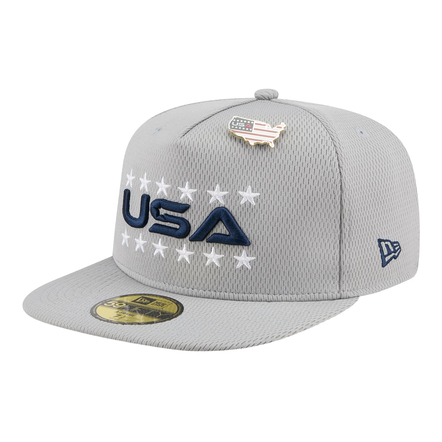 New Era 2025 Ryder Cup Team Uniform Friday 59Fifty A-Frame Hat in Light Grey