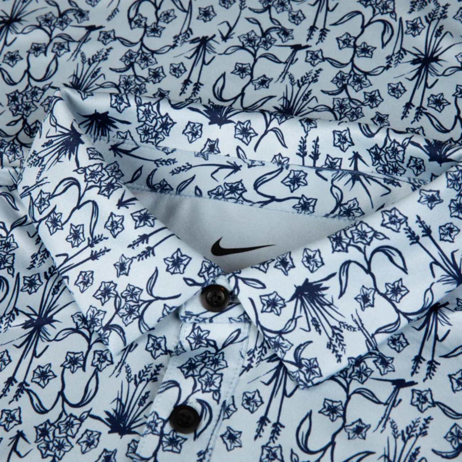 Nike 2025 Ryder Cup Tour All Over Print Polo in Light Armory Blue