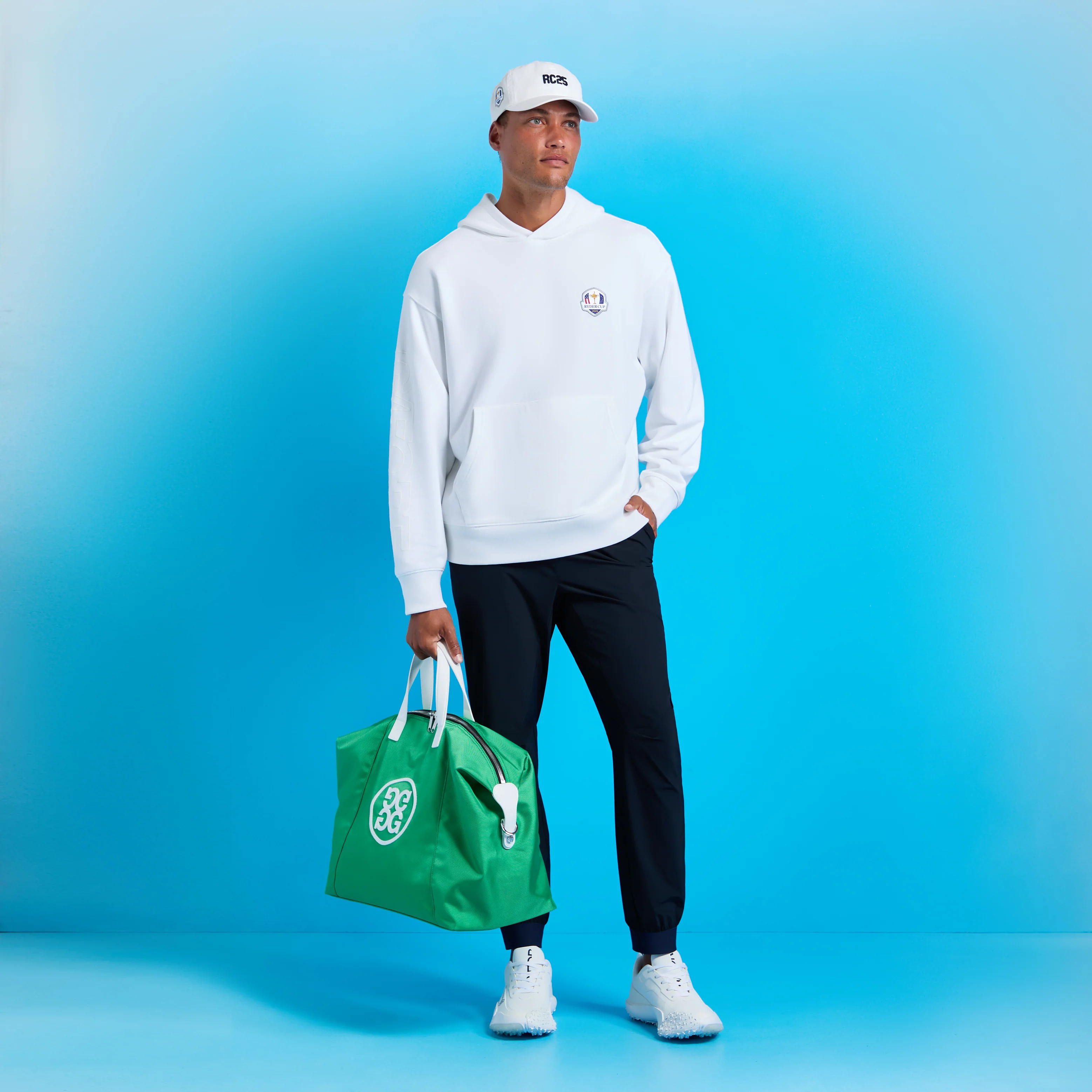 GFORE 2025 Ryder Cup French Terry Hoodie in Snow