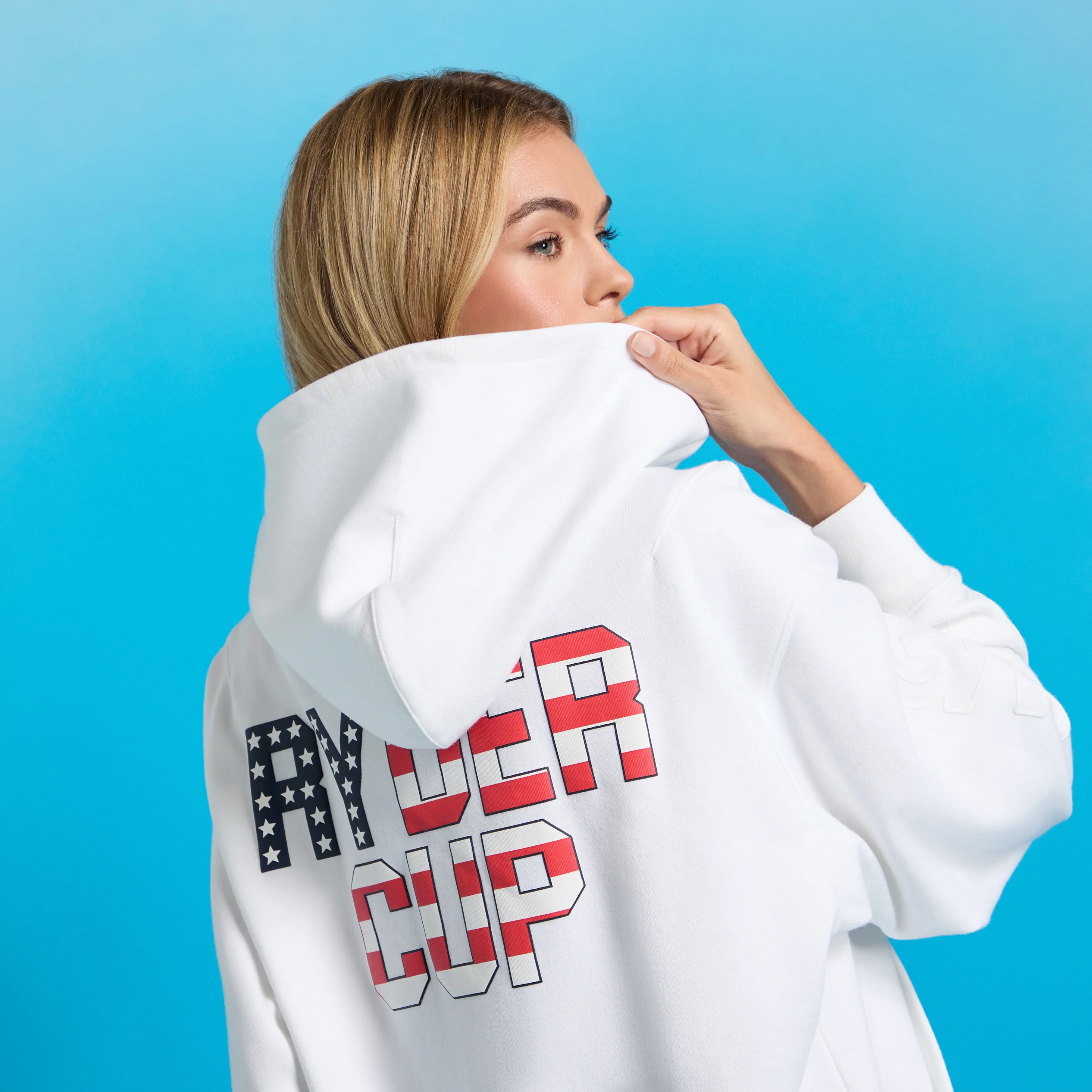 GFORE 2025 Ryder Cup French Terry Hoodie in Snow
