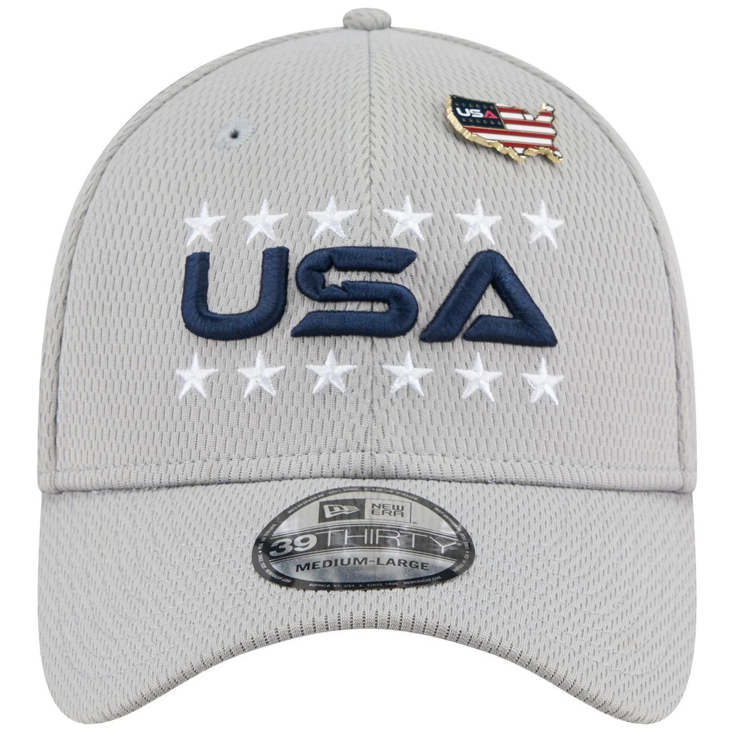 New Era 2025 Ryder Cup Team Uniform Friday 39Thirty Hat in Light Grey 3 New Era 2025 Ryder Cup Team Uniform Friday 39Thirty Hat in Light Grey