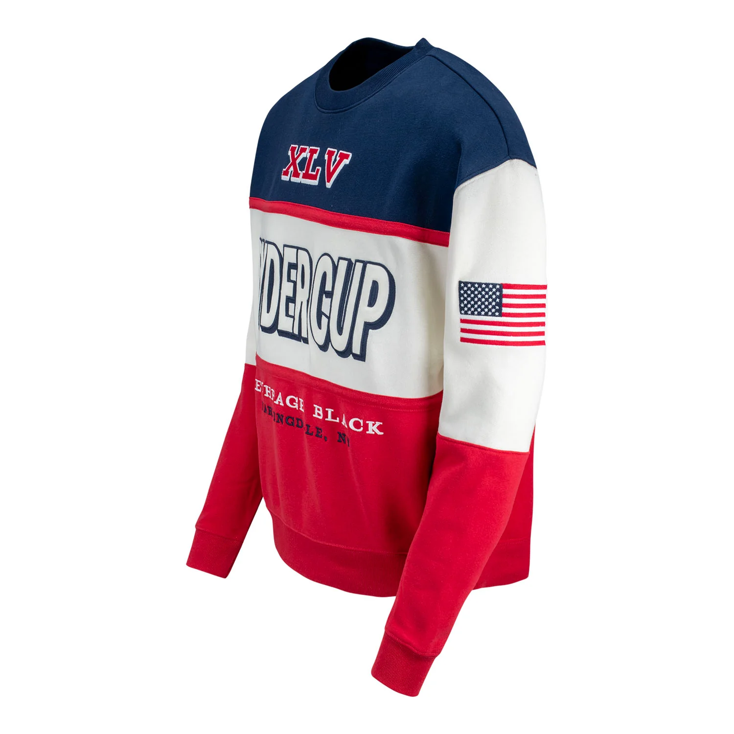 '47 Brand 2025 Ryder Cup Breeze Maximalist Crew in Red, White, and Blue