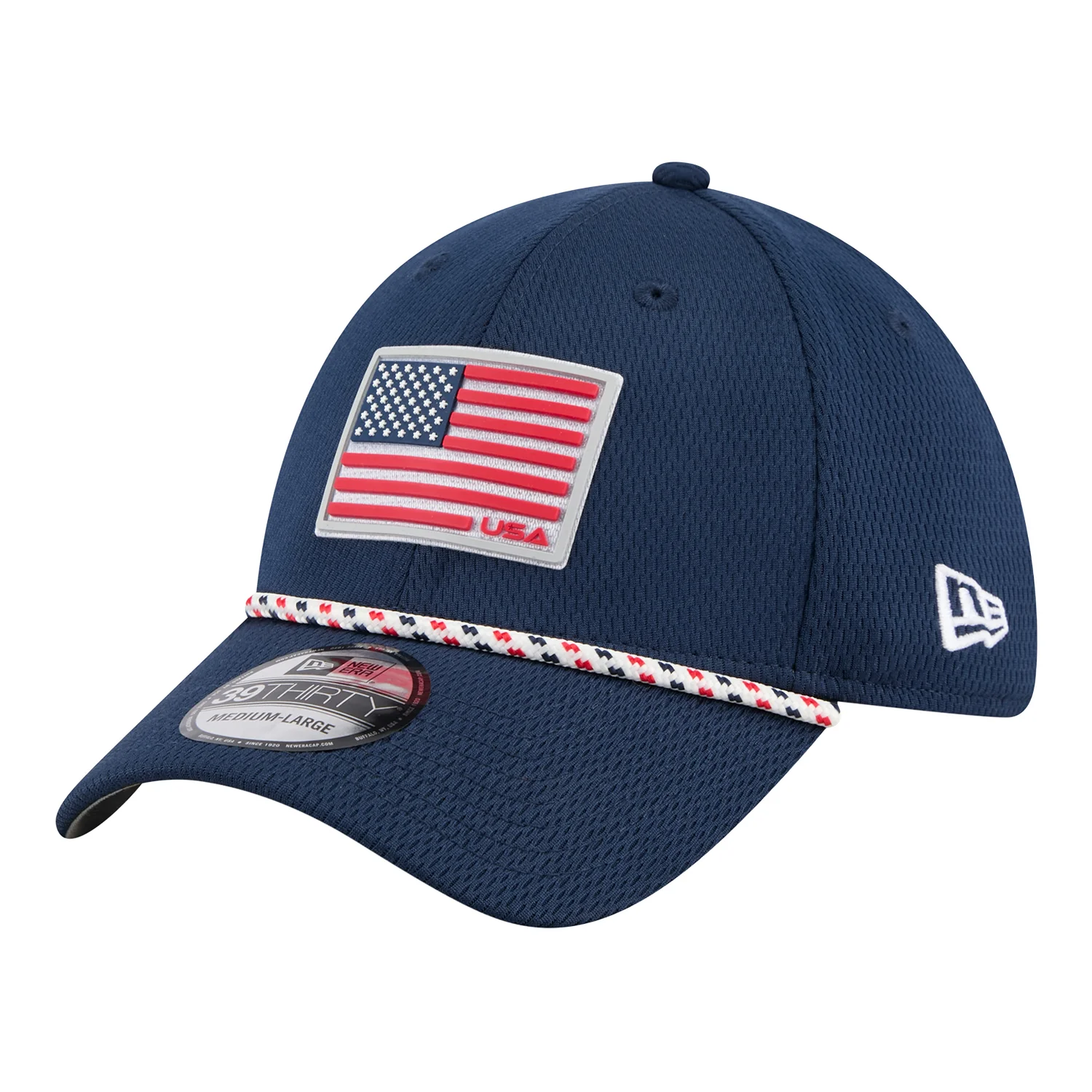 New Era 2025 Ryder Cup Team Uniform Saturday 39Thirty Hat in Navy
