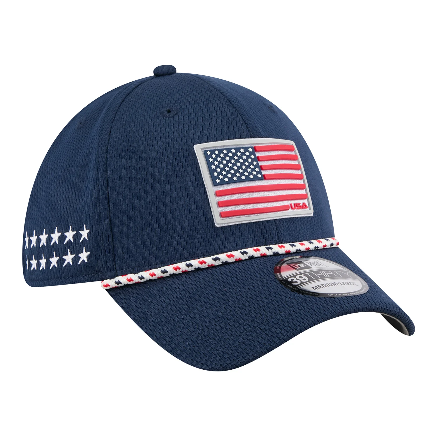 New Era 2025 Ryder Cup Team Uniform Saturday 39Thirty Hat in Navy