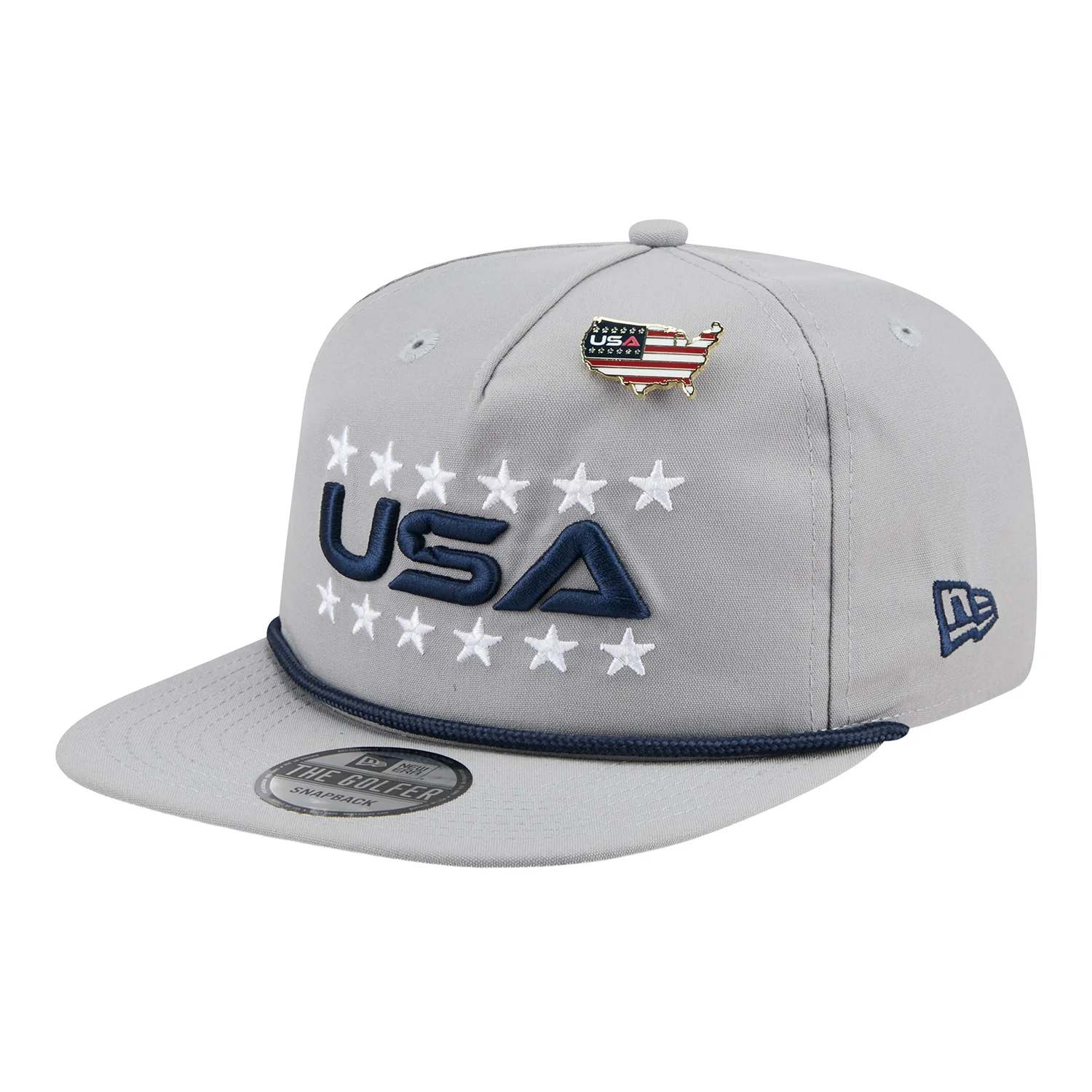 New Era 2025 Ryder Cup Team Uniform Friday Golfer in Light Grey
