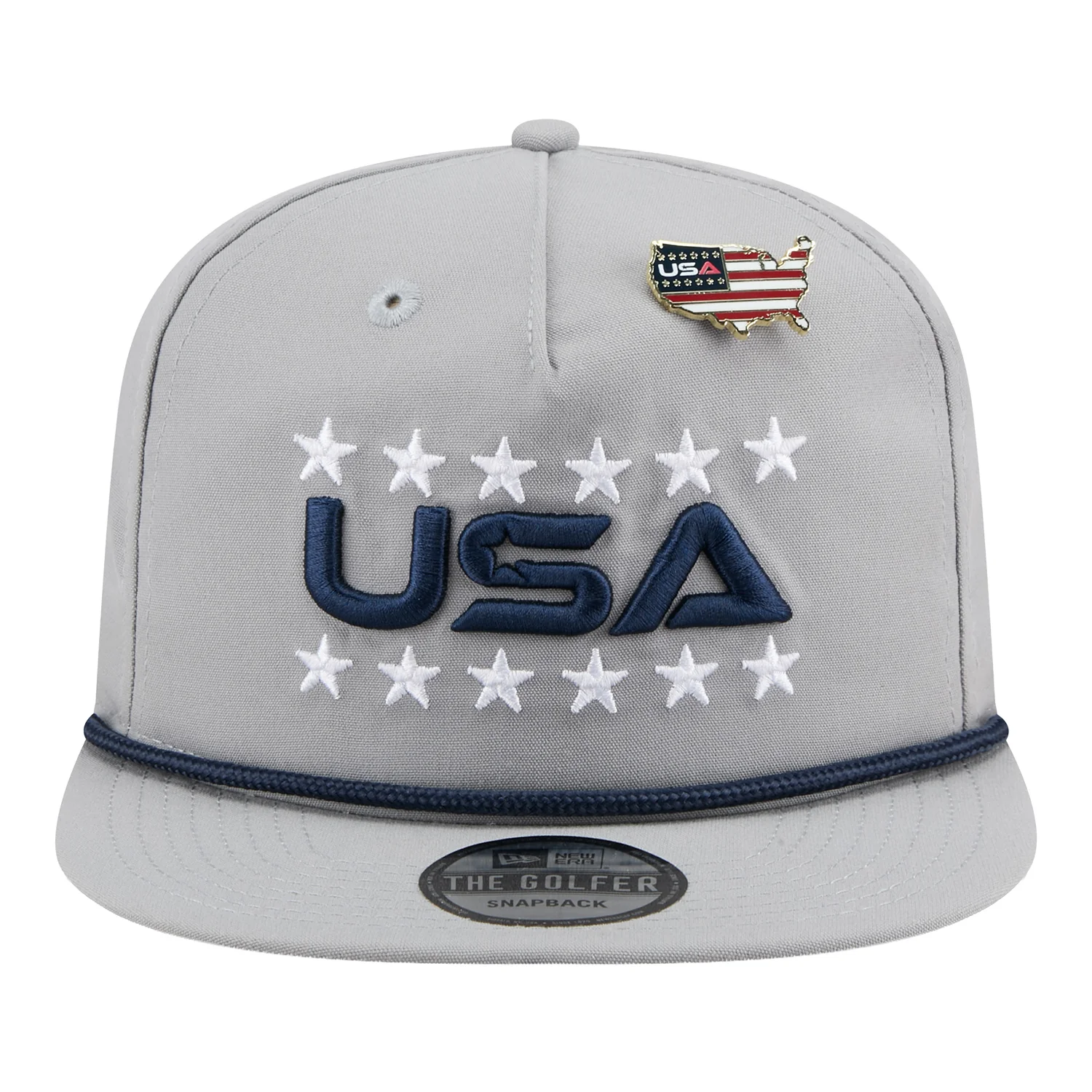 New Era 2025 Ryder Cup Team Uniform Friday Golfer in Light Grey