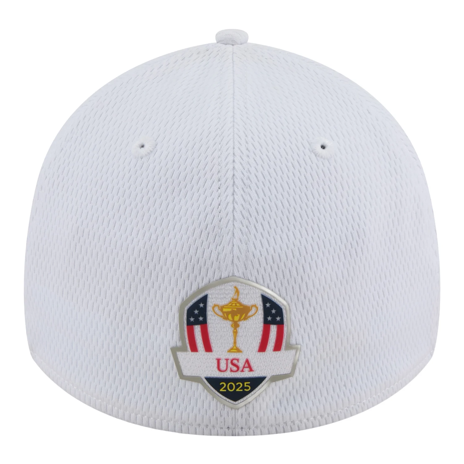 New Era 2025 Ryder Cup Team Uniform Practice 39Thirty Hat in White 4 New Era 2025 Ryder Cup Team Uniform Practice 39Thirty Hat in White