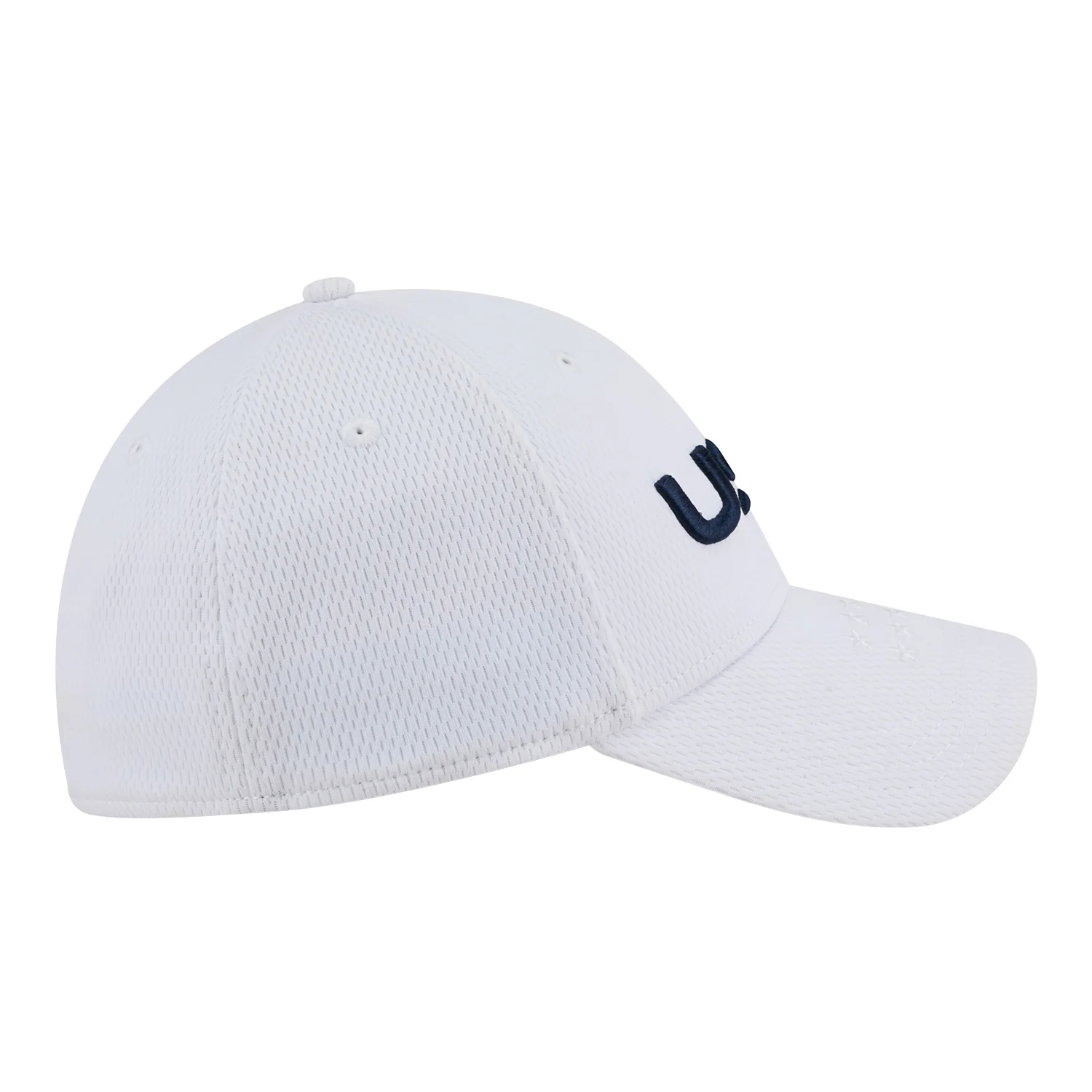 New Era 2025 Ryder Cup Team Uniform Practice 39Thirty Hat in White 6 New Era 2025 Ryder Cup Team Uniform Practice 39Thirty Hat in White
