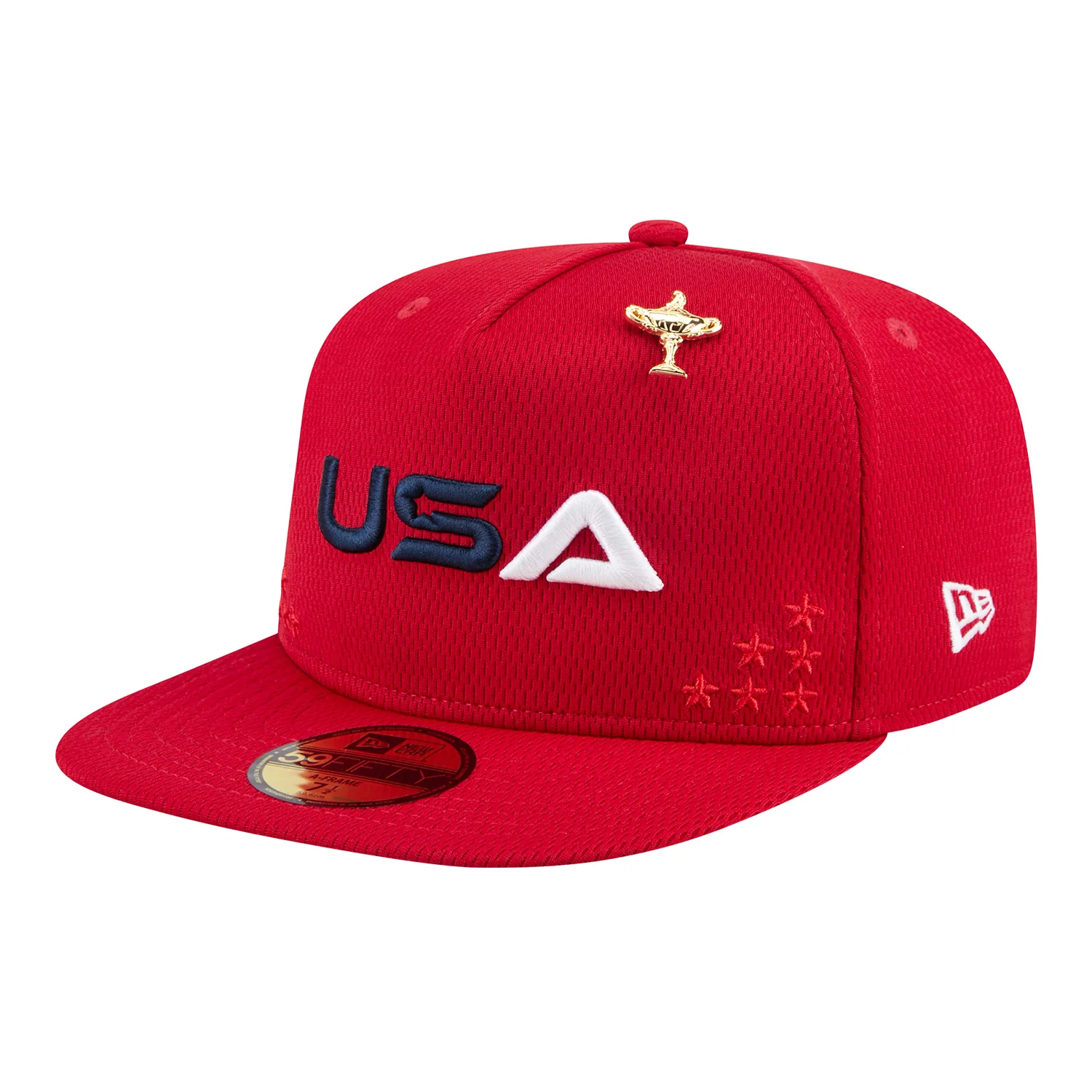 New Era 2025 Ryder Cup Team Uniform Sunday 59Fifty A-Frame Hat in Red