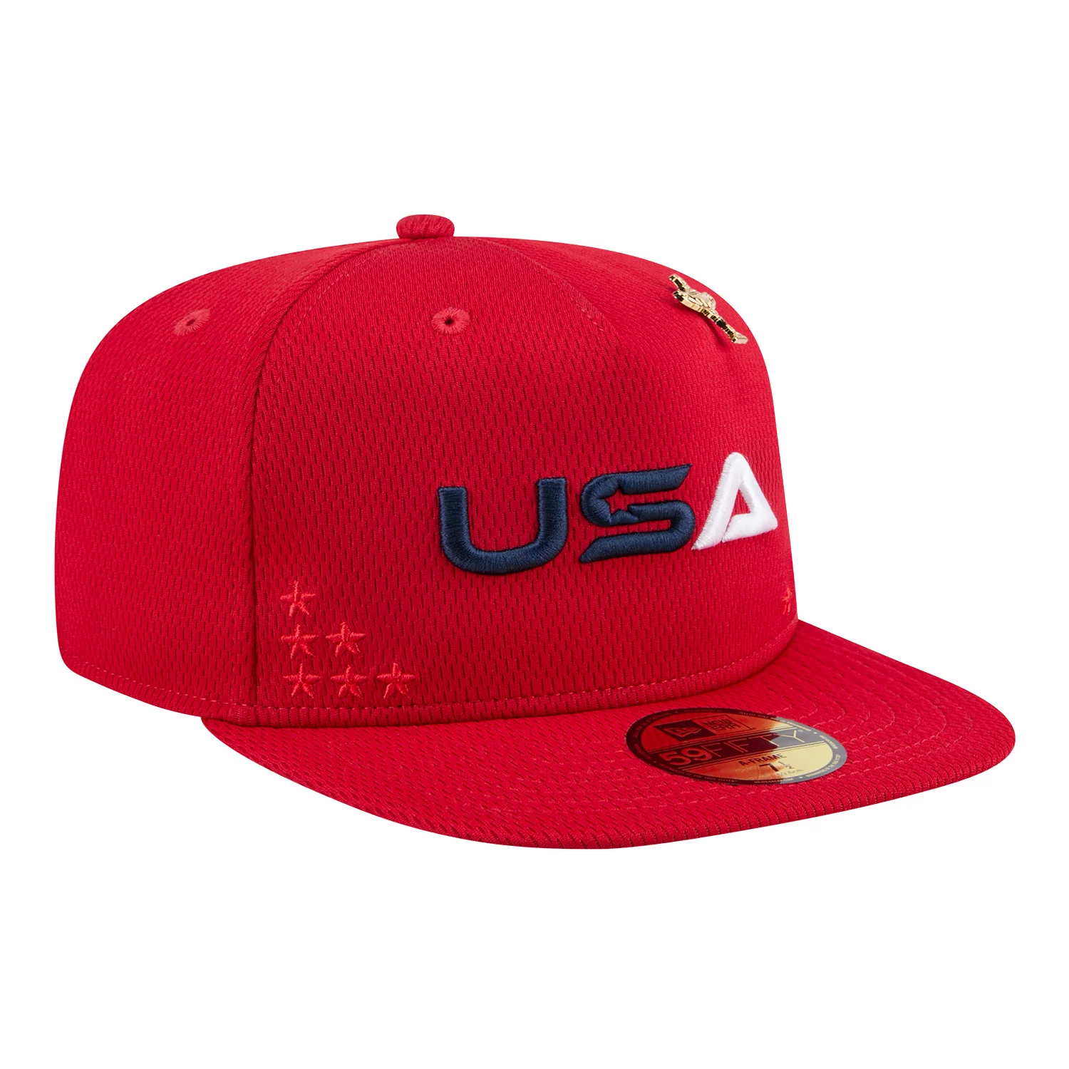 New Era 2025 Ryder Cup Team Uniform Sunday 59Fifty A-Frame Hat in Red