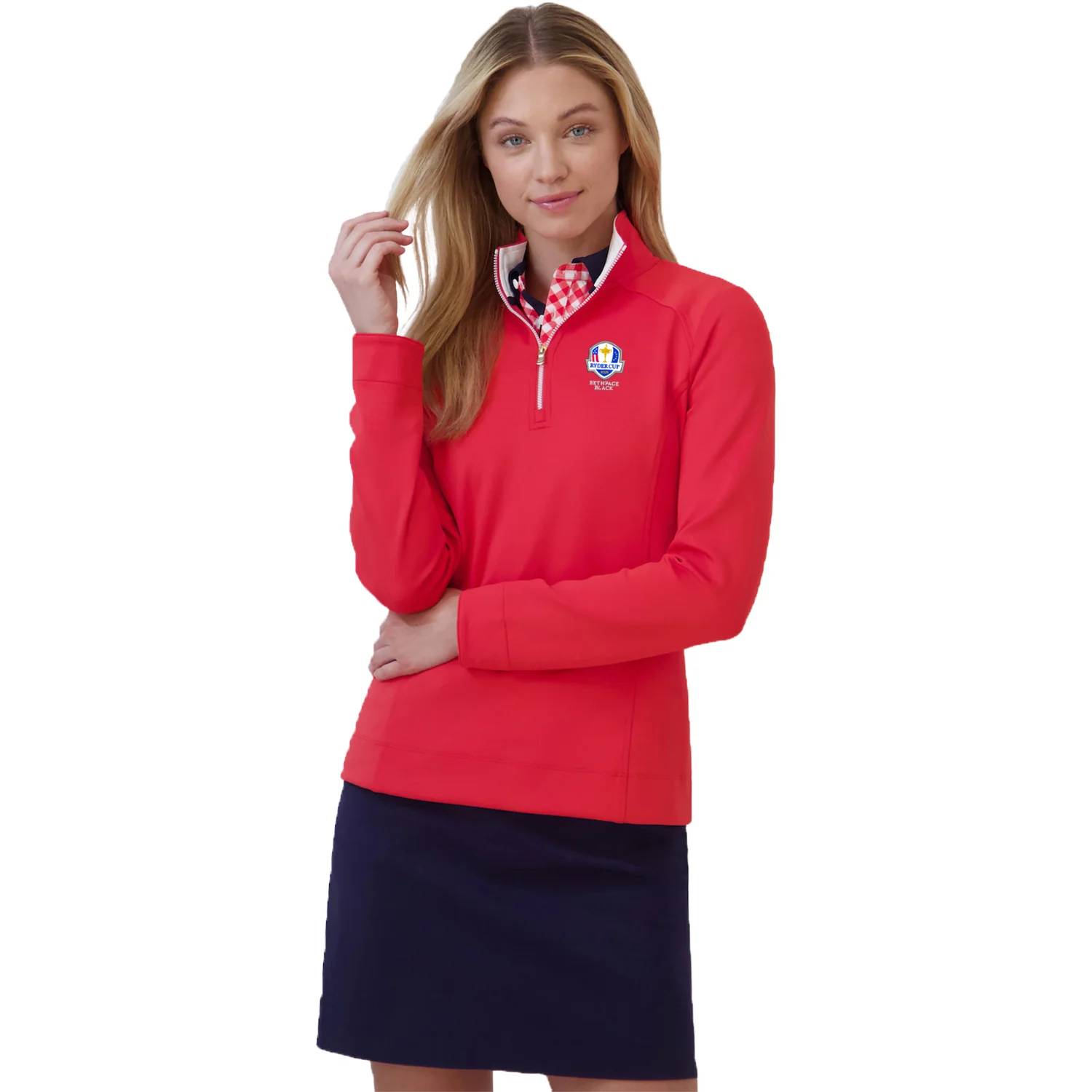 Fairway & Greene 2025 Ryder Cup Women's Wells Quarter Zip in Lolly