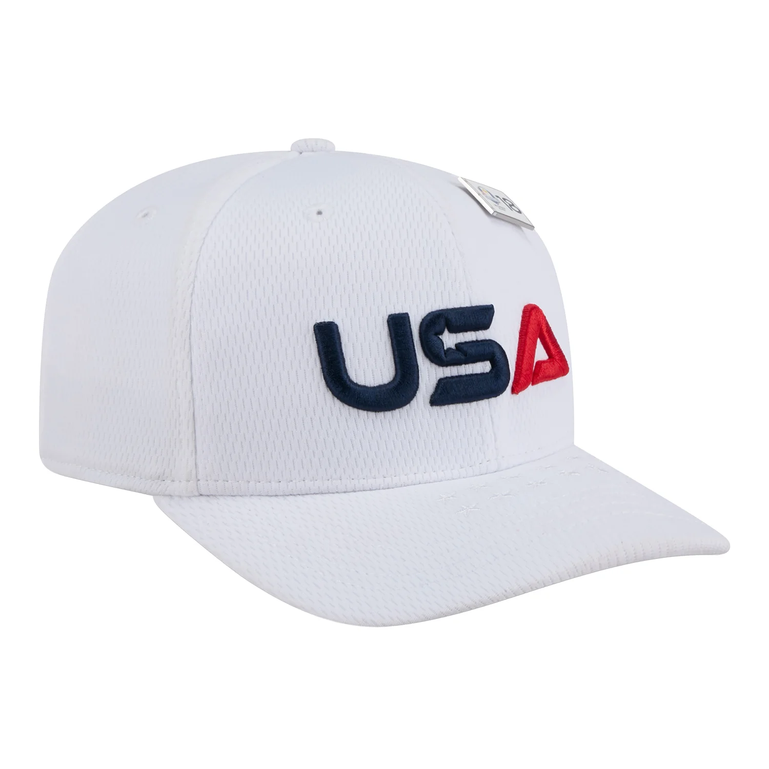 New Era 2025 Ryder Cup Team Uniform Practice 9Seventy Stretch Snap in White