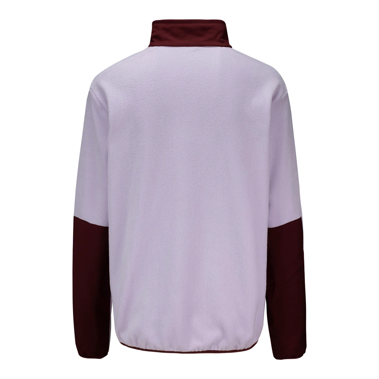 Nike 2025 Ryder Cup Women's Victory Therma-Fit Fleece Quarter Zip in Doll and Dark Team Red